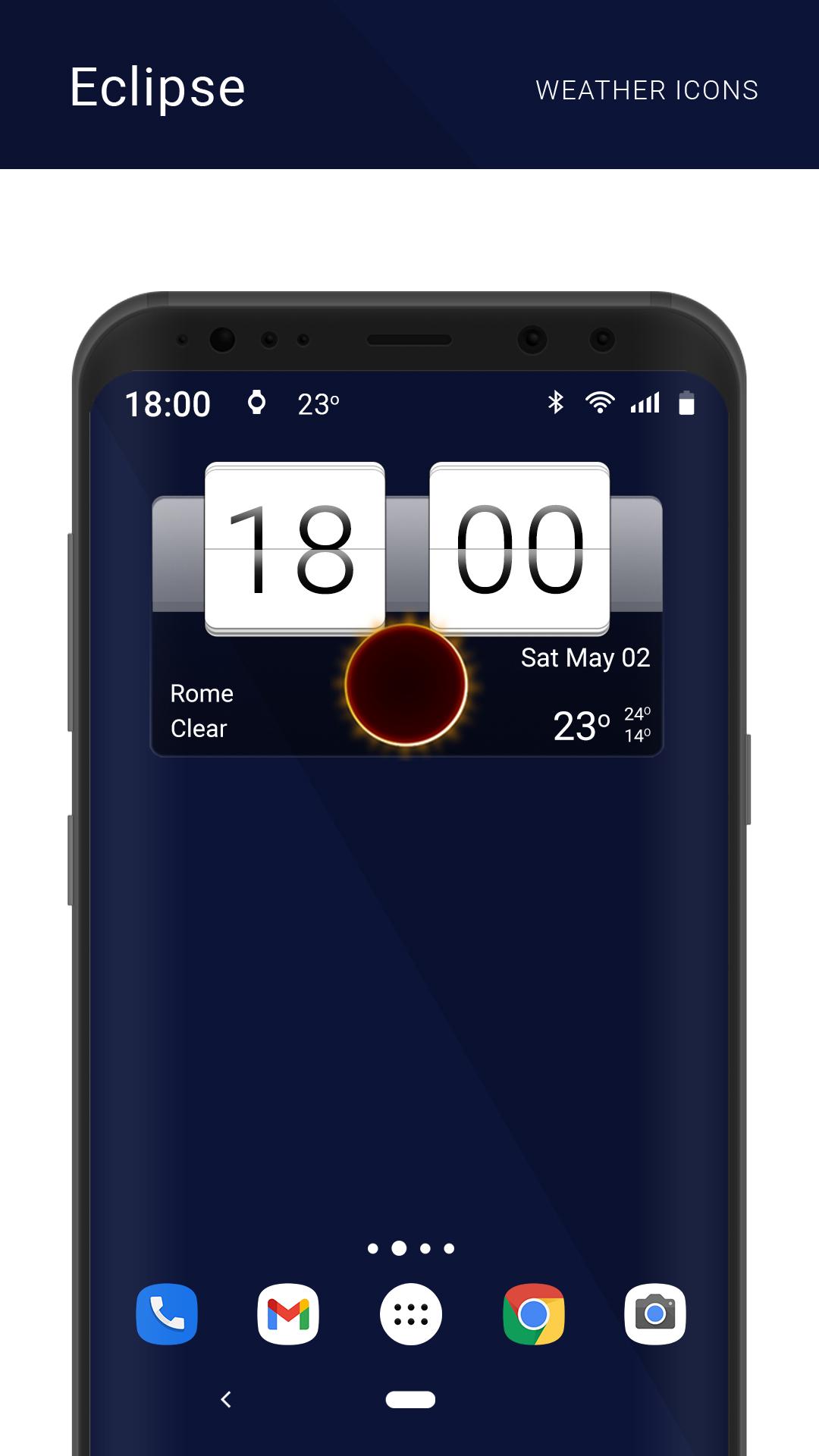 Eclipse weather icons