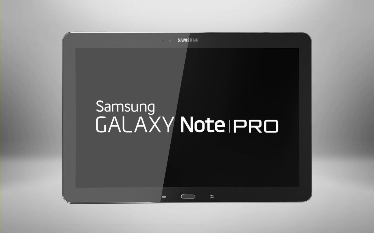 Galaxy Note Pro Retailmode