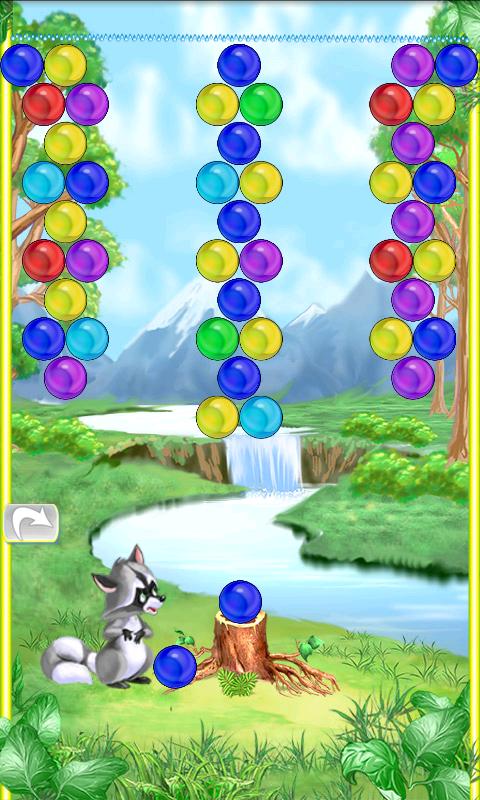 Raccoon Bubbles Shooter