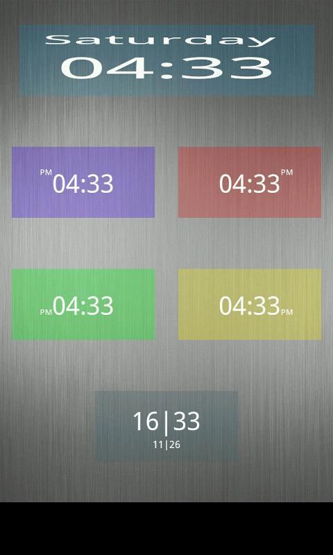 Nice Simple Clock (Widget)
