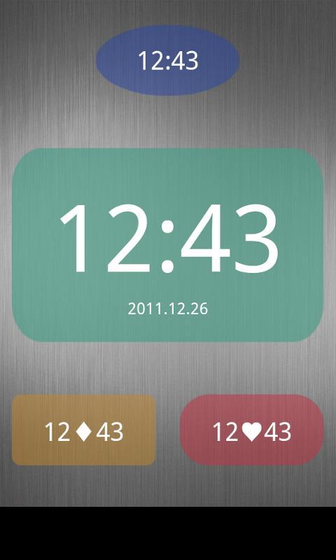Nice Simple Clock (Widget)