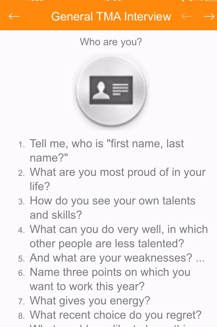 Job Interview App