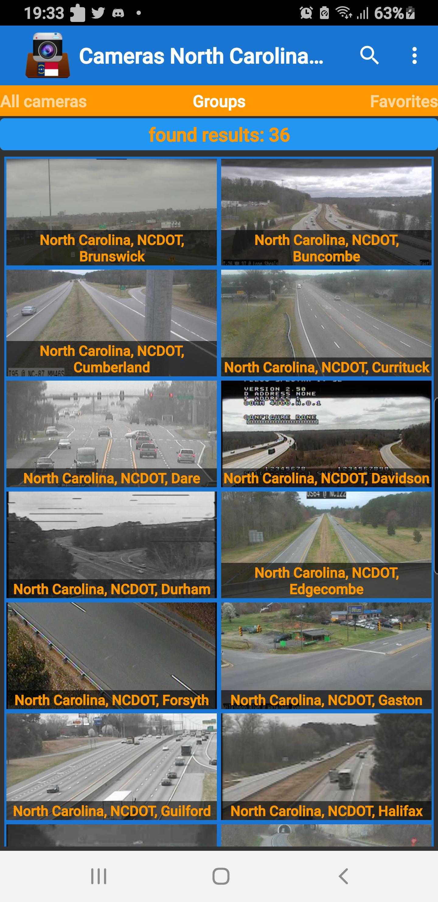 Cameras North Carolina Traffic