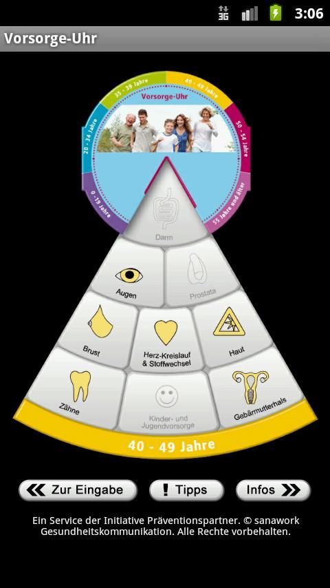 Vorsorge-Uhr