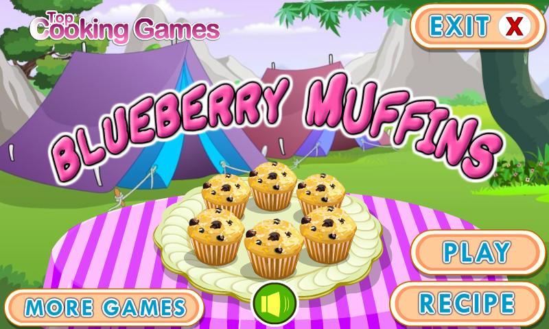 Blue Berry Muffins Cooking