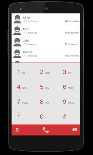ExDialer Airy Red Theme