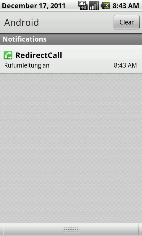 RedirectCall