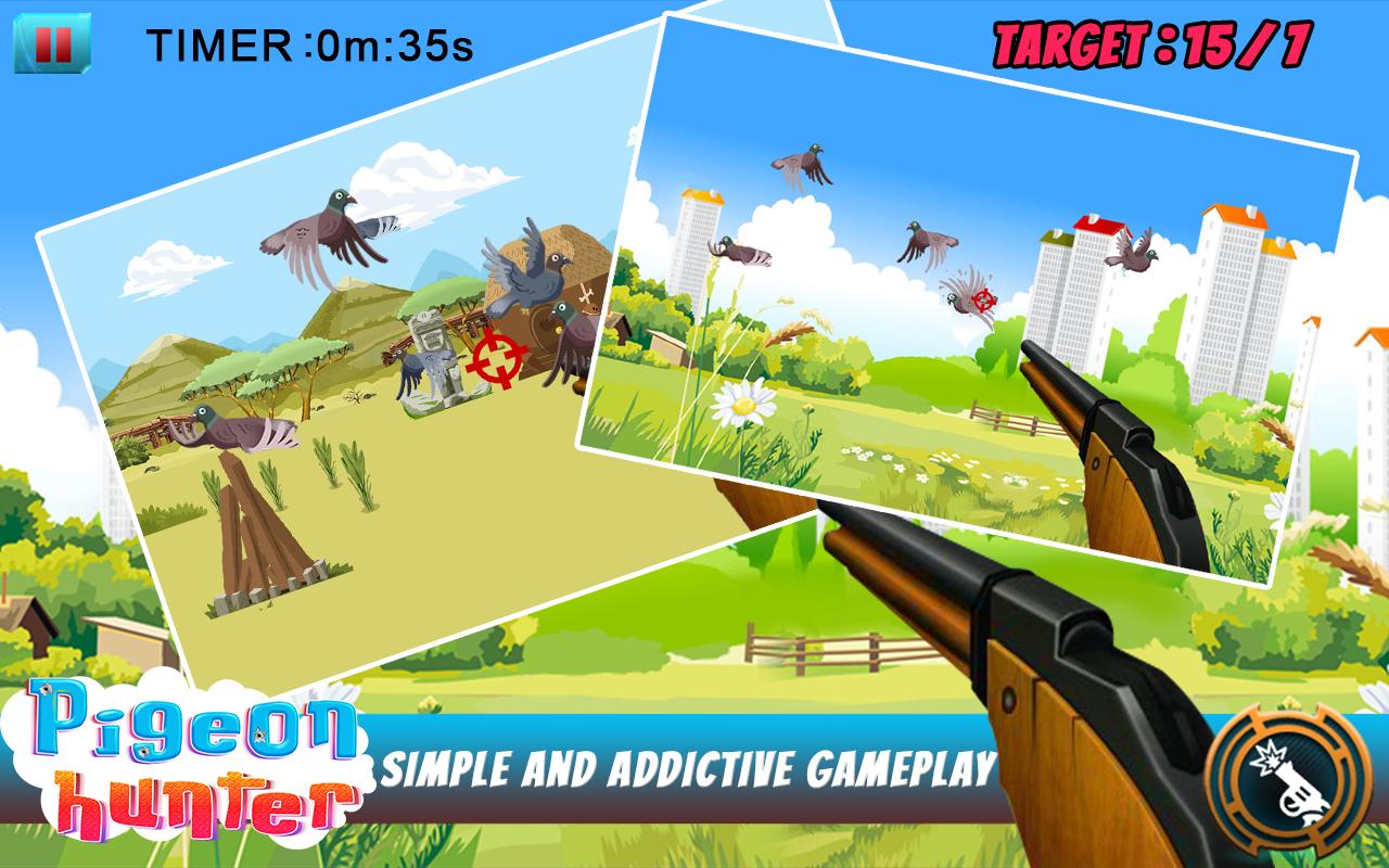 Pigeon Attack:Shooting game