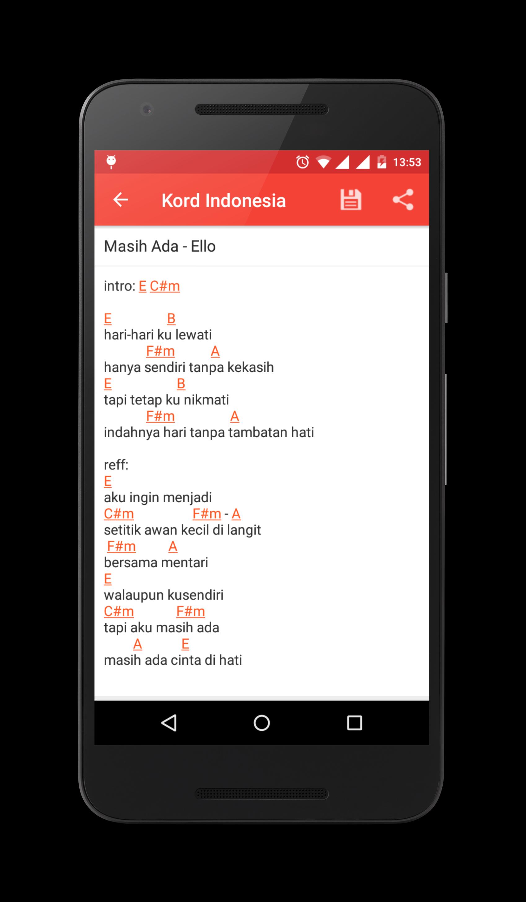 Chord Guitar Indonesia Offline