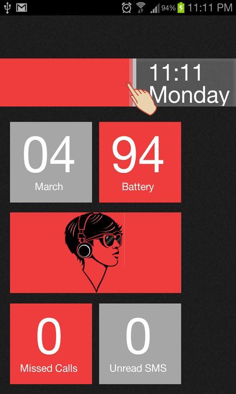 Red Theme Go Locker