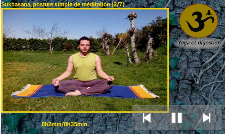 Yoga anti-stress et digestion