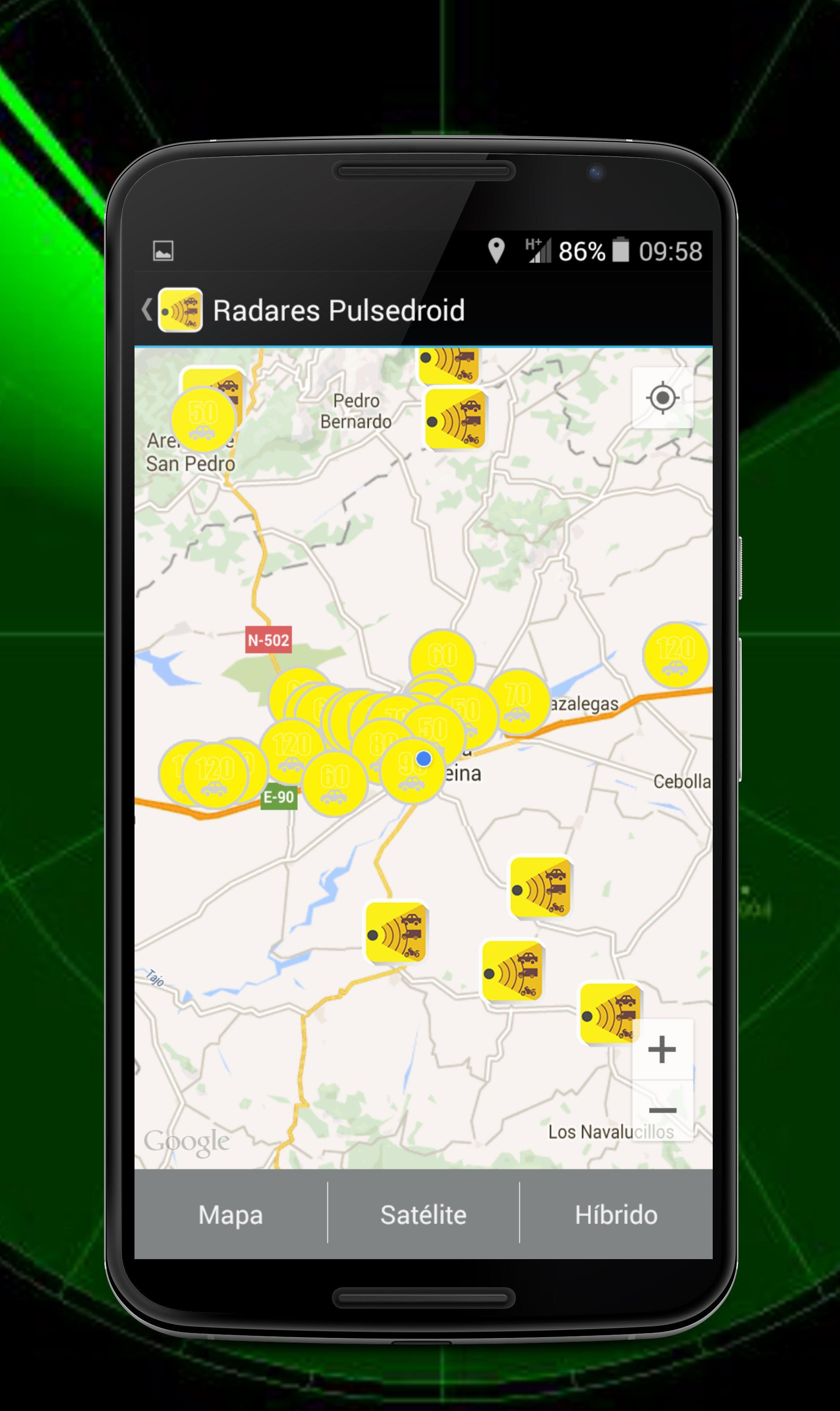 Speed radar detector