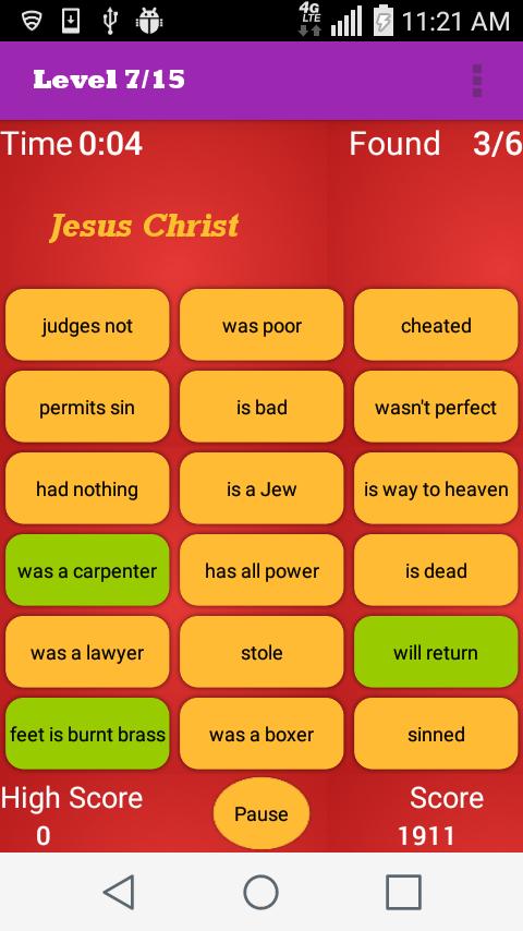 Bible Trivia Test 2