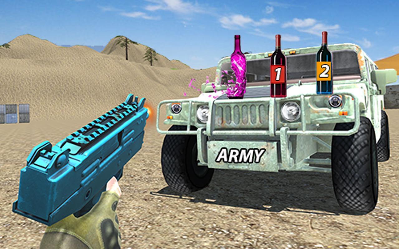 US Army Bottle Shooting