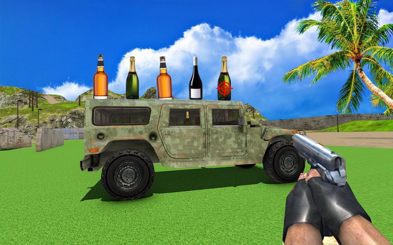 US Army Bottle Shooting