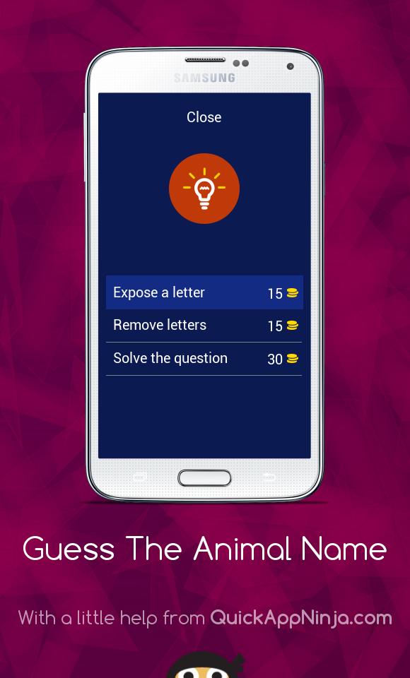 Animal Name: Male, Female, & Young (Animal Game)