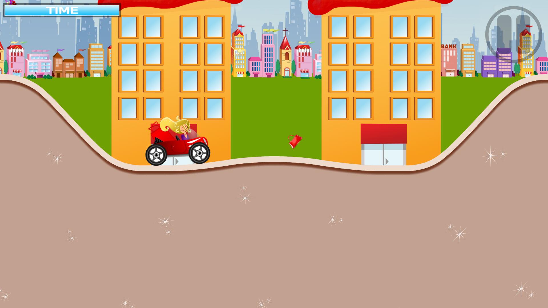 Car Racing with a Fashion Girl