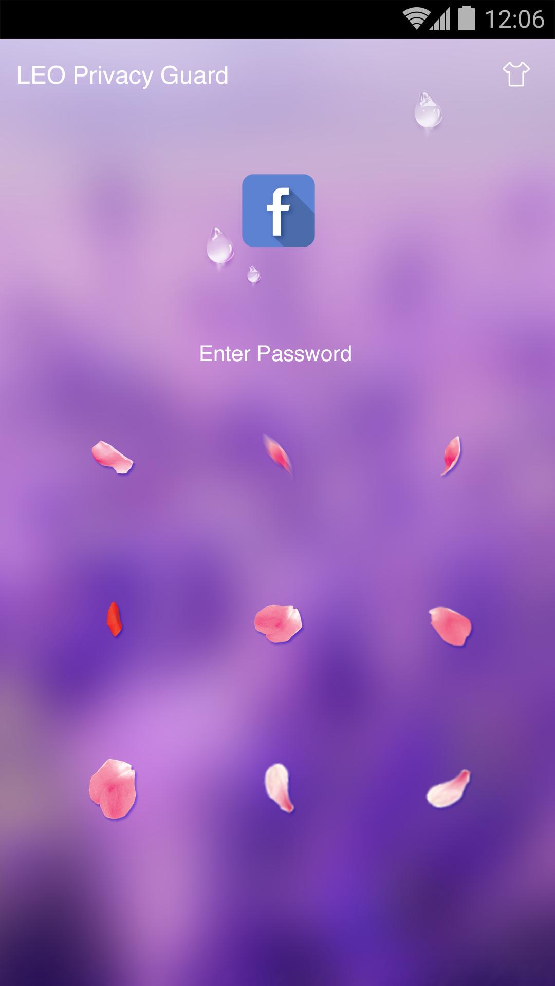 AppLock Theme - Lavender