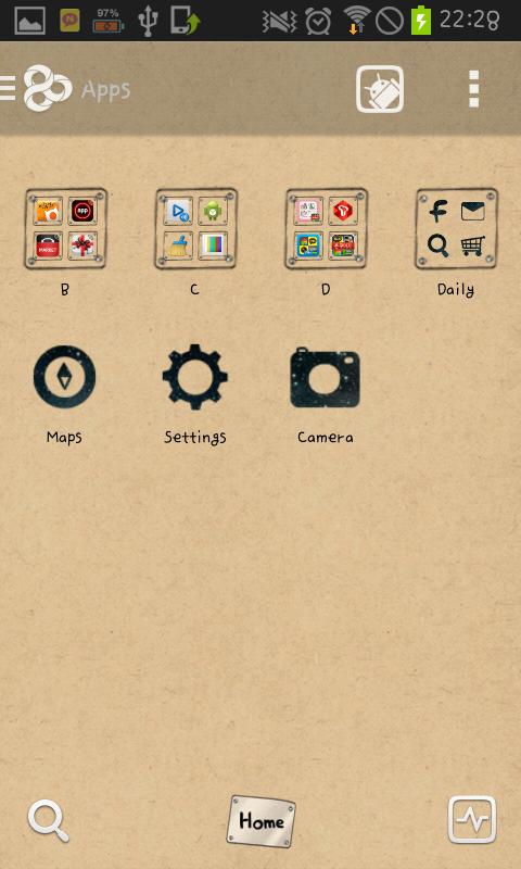 my dream car go launcher theme