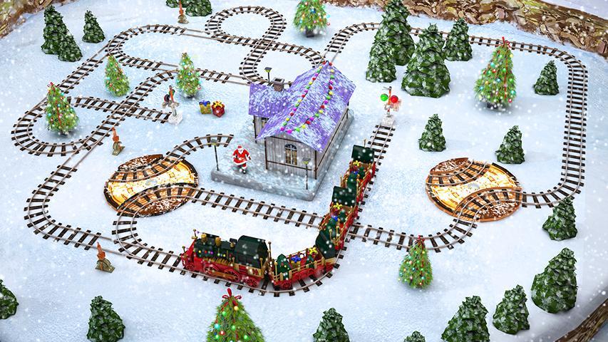 Christmas Train Maze Sim 2016