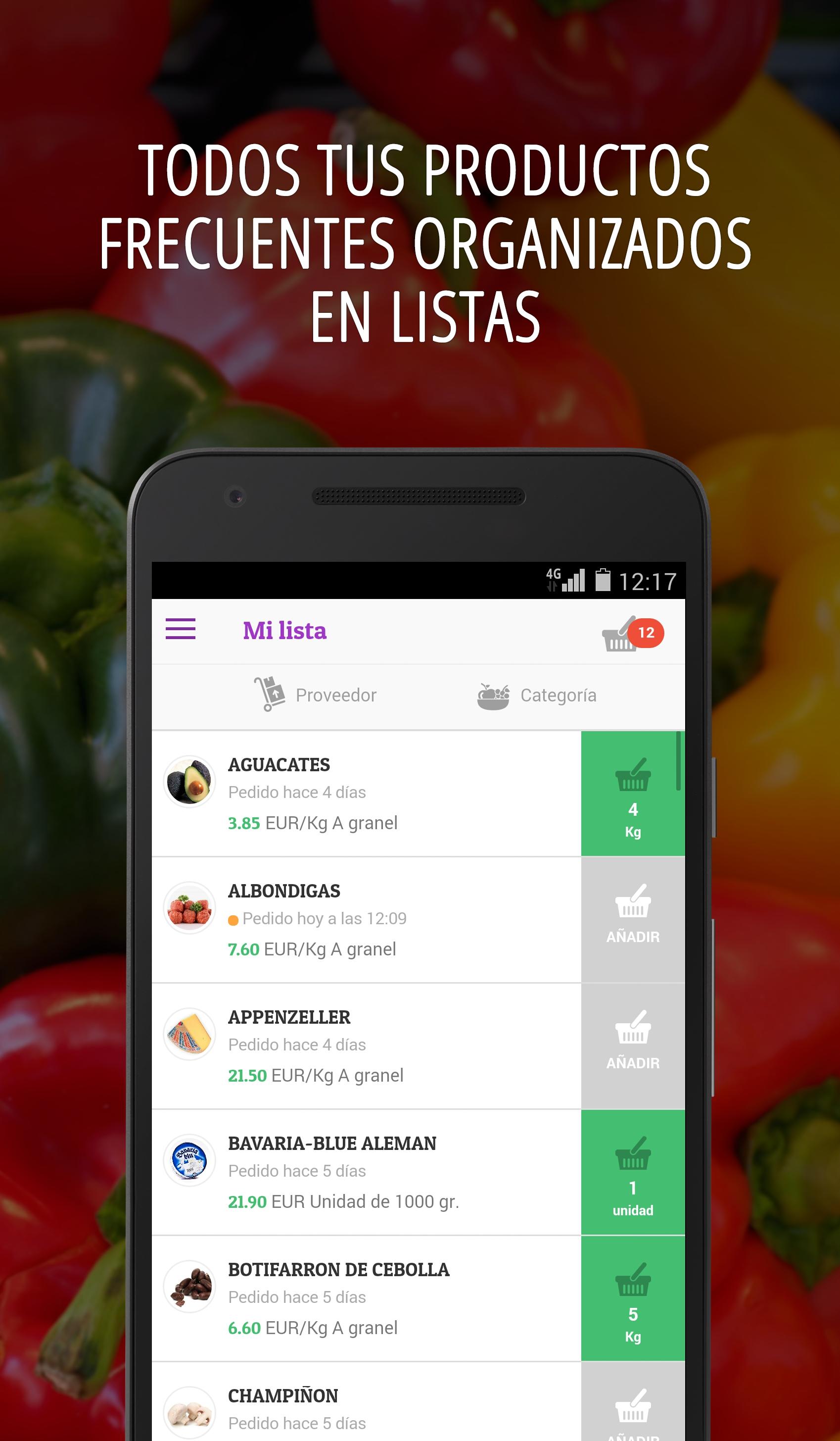 Philomarket Pedidos hosteleria