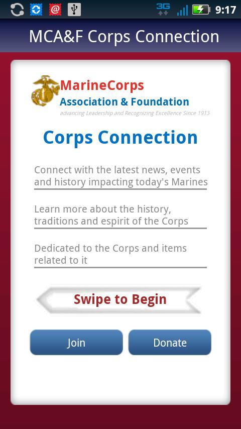 MCA&F Corps Connection