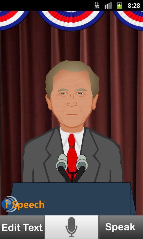 iSpeech Bush