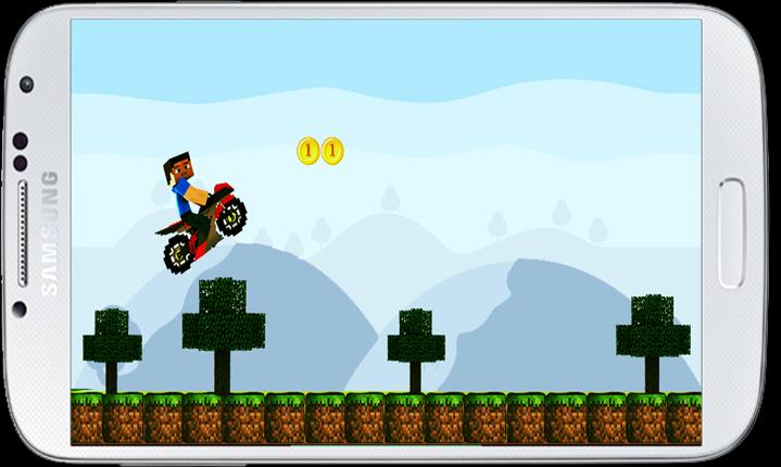 hill climb racing minecraft