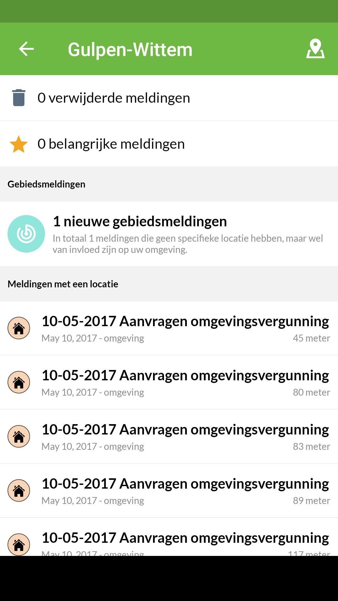 Gulpen-Wittem - OmgevingsAlert