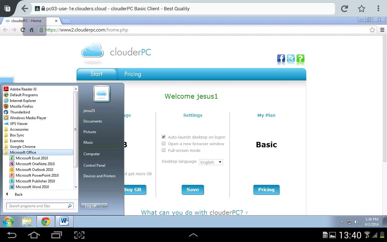 ClouderPC