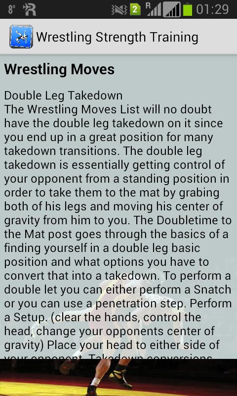 Wrestling Strength Training