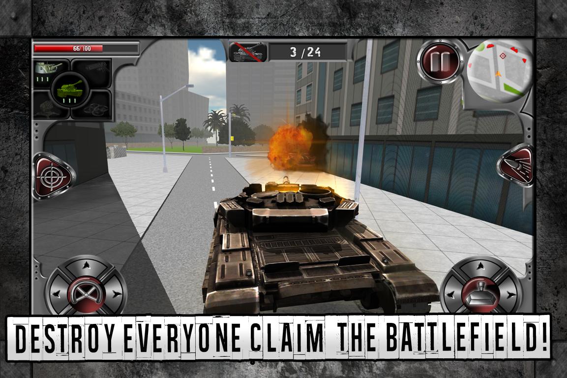 Urban Tank: City Battle