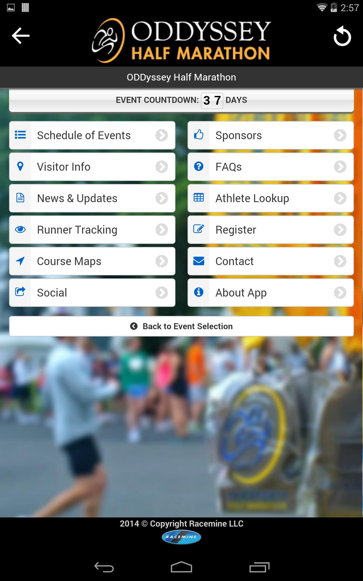 Oddyssey Half Marathon