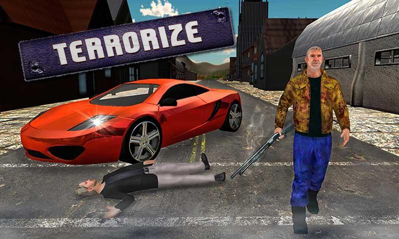 Crime Fighter Crazy Grandpa