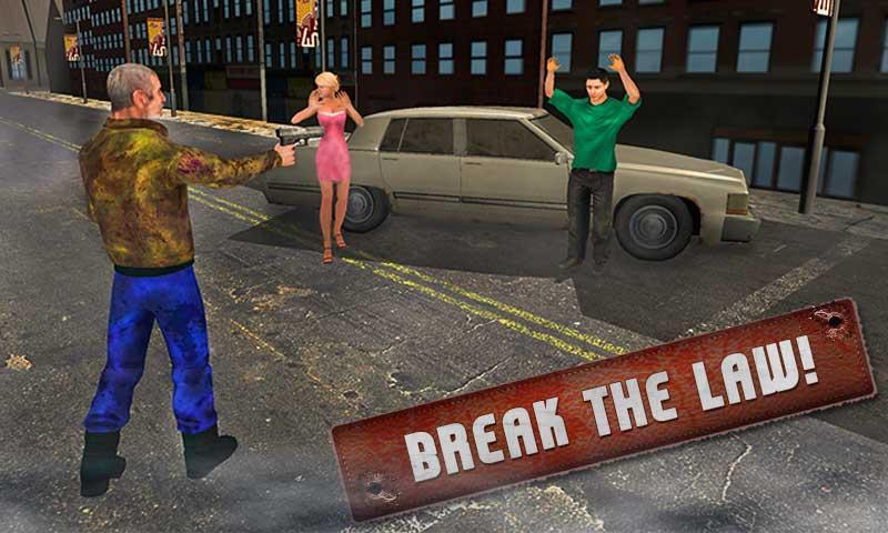 Crime Fighter Crazy Grandpa