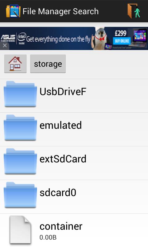 File Manager Search