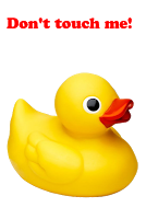 Scary Prank Duck Toy