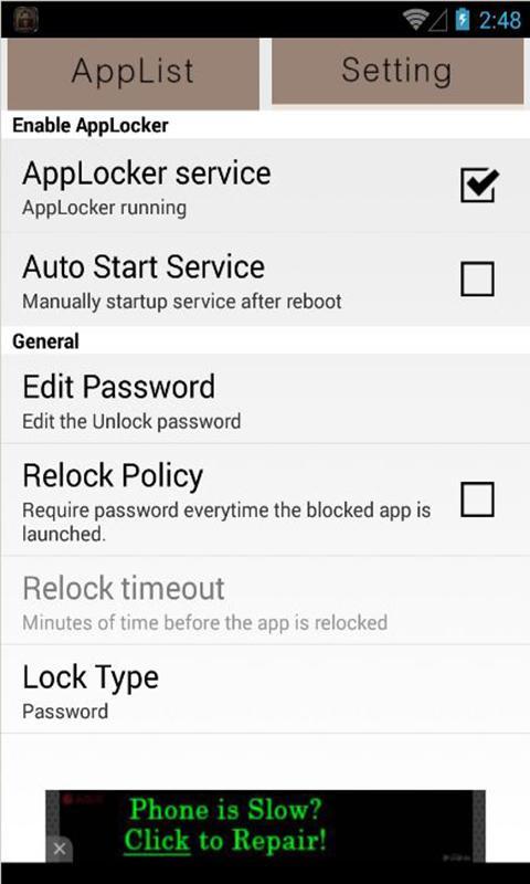 Smart App Lock