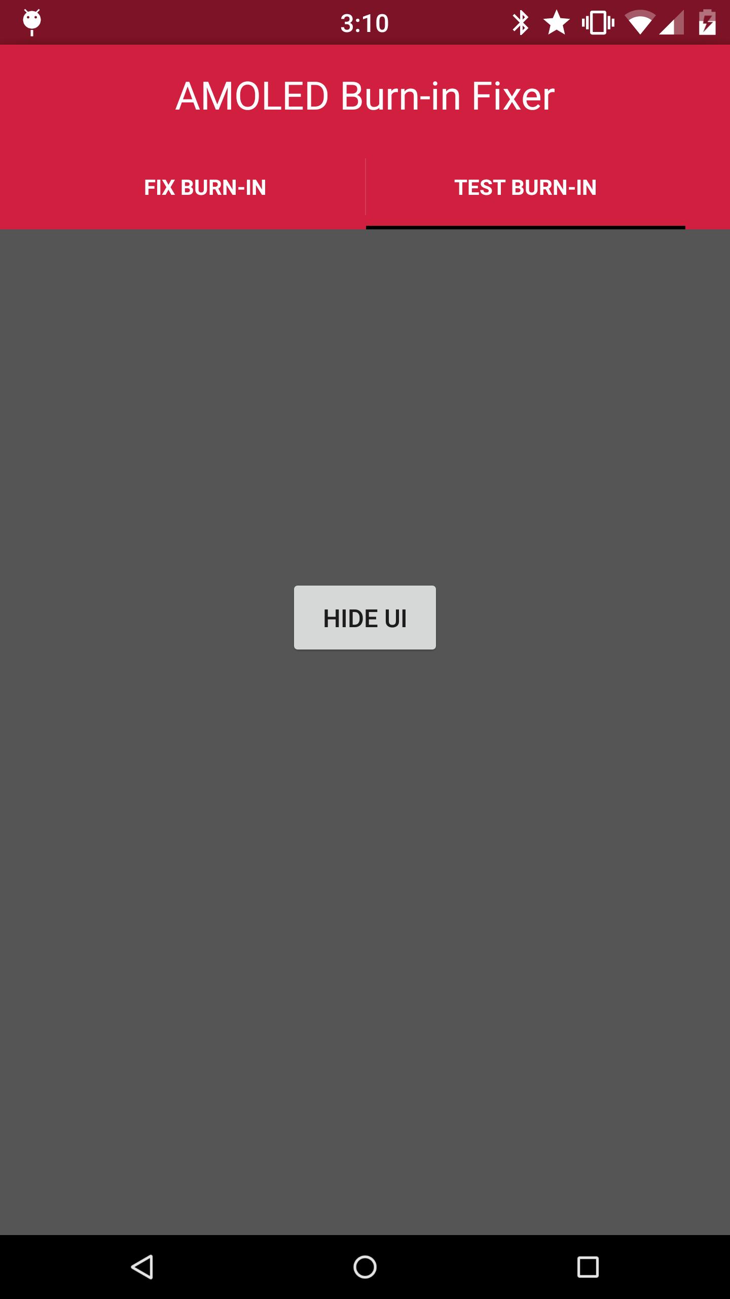 AMOLED Burn-in Fixer