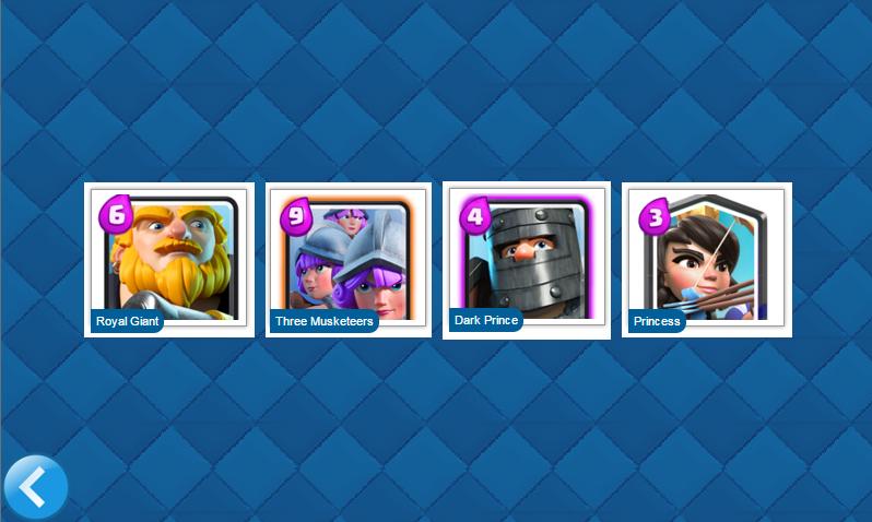 Statistics for Clash Royal