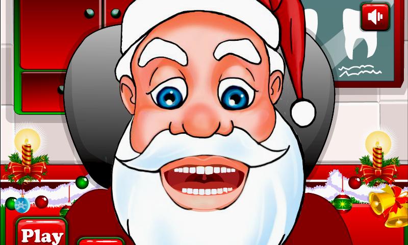 Christmas Santa Claus Dentist