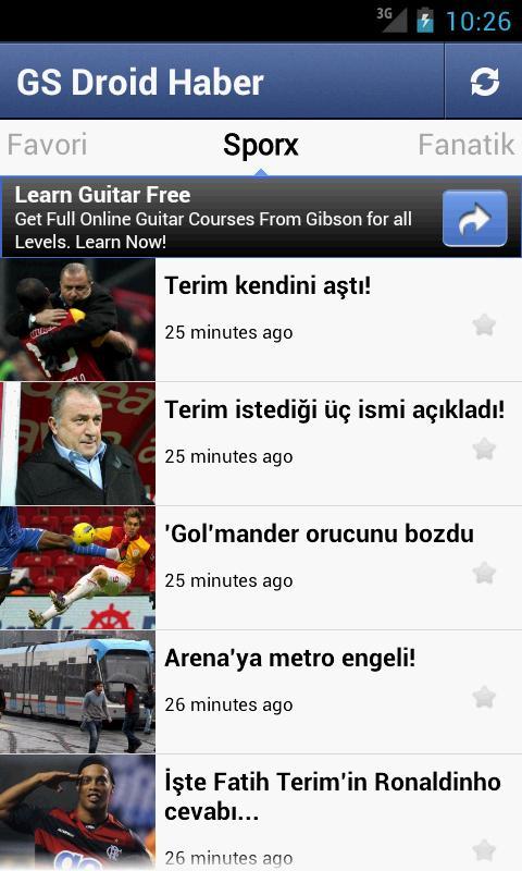 GS Droid Haber (Galatasaray)