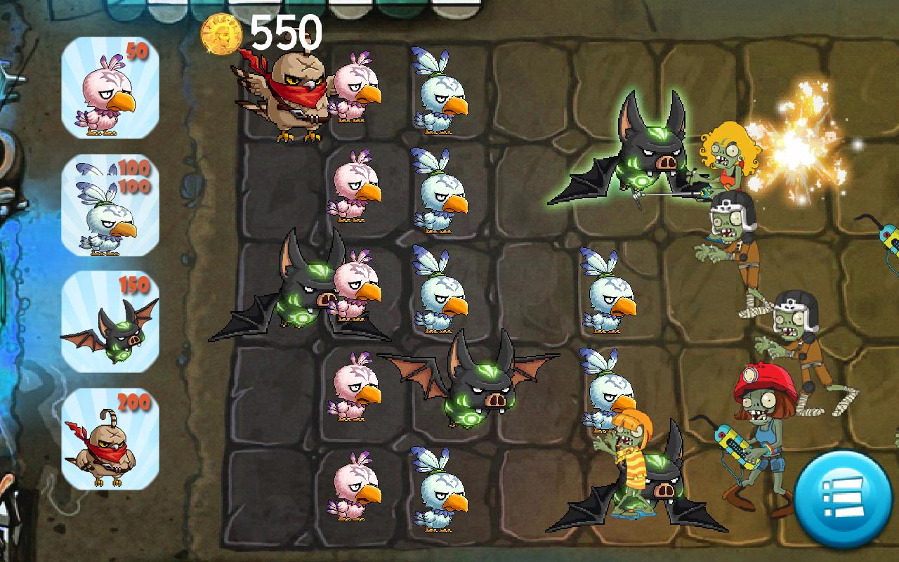 Birds vs Zombies kingdom