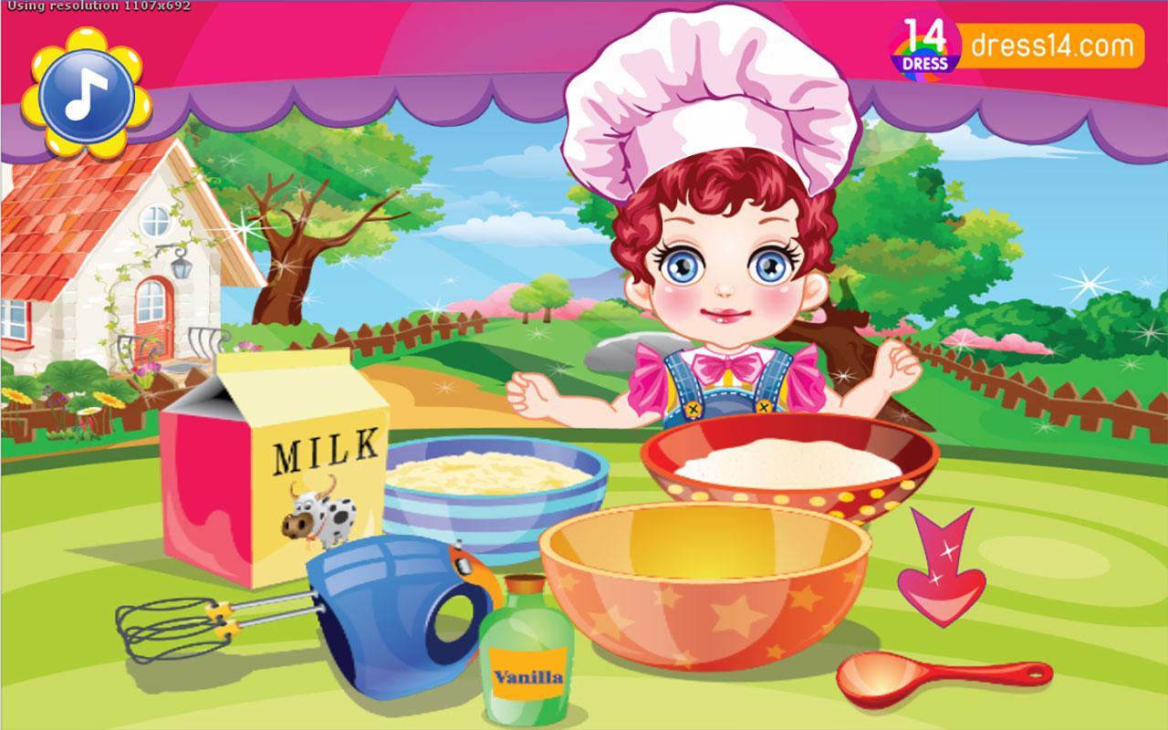 Baby Ice Cream Making