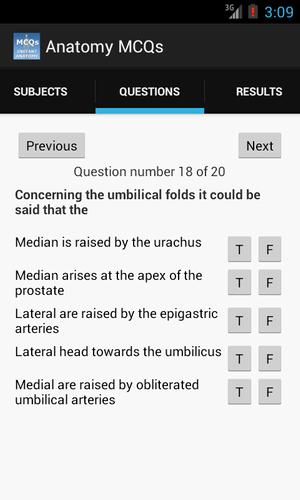 Anatomy MCQs Free