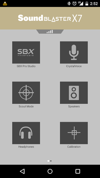 Sound Blaster X7 Control