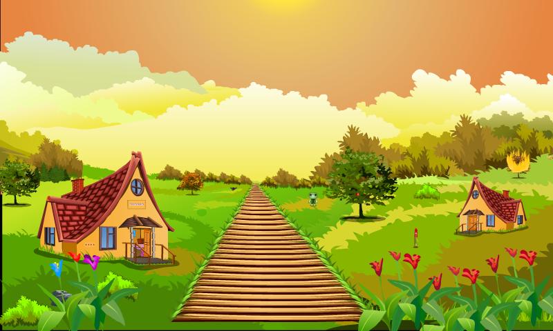 Forest Tree Fire Escape