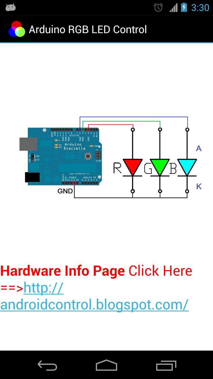 Arduino USB Control RGB LED