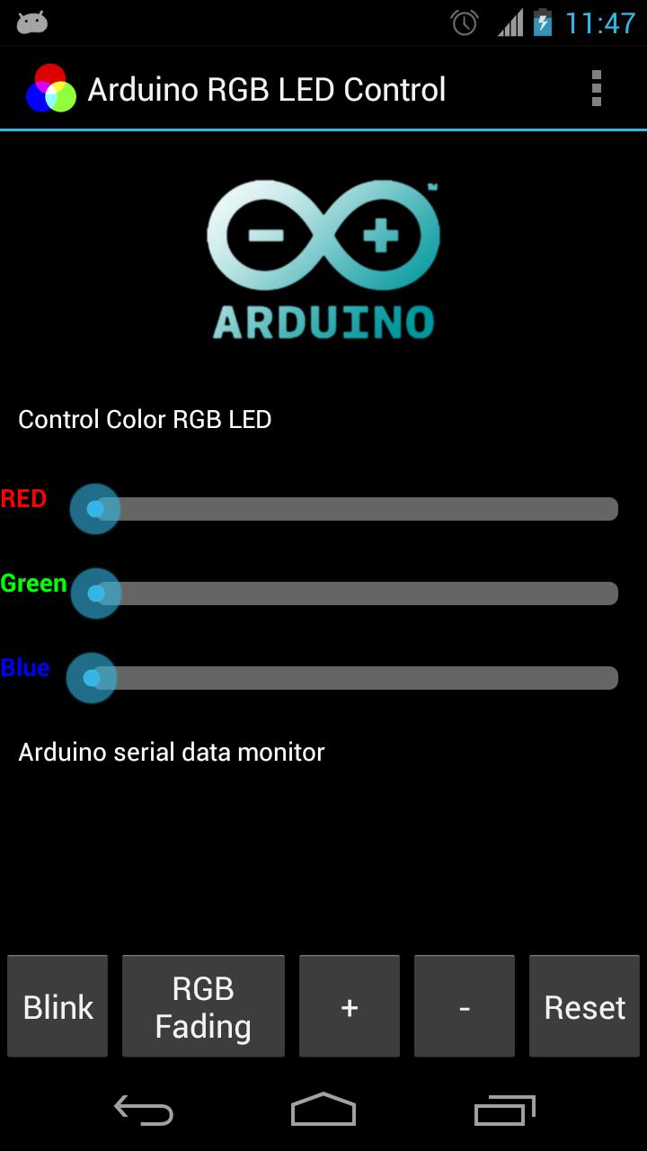 Arduino USB Control RGB LED