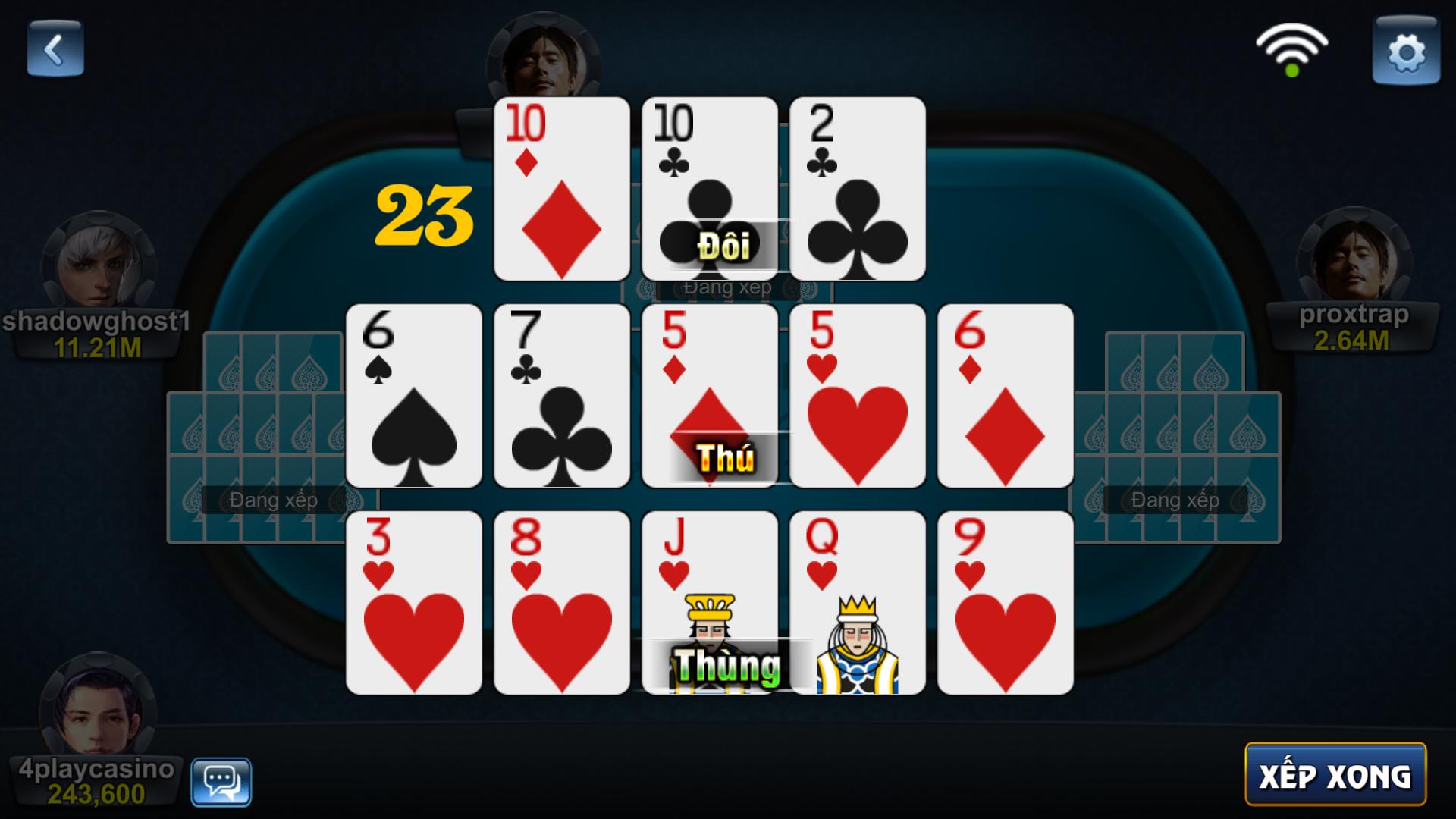 4Play - Mau Binh Online